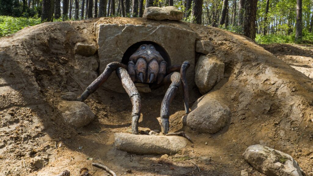 Araña de madeira